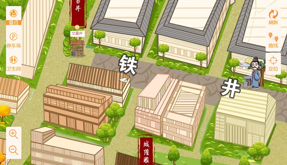 玉龙智慧景区：手绘地图与语音导览的完美融合